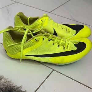 Nike Kids Sneakers in Neon Yellow and Black